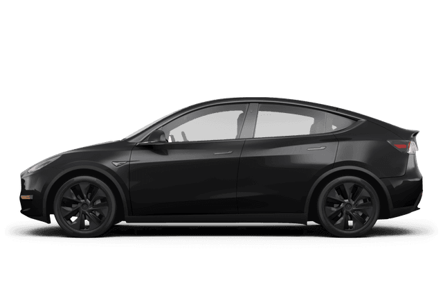 Tesla Model Y  - Side view Tesla Model Y  - Side view